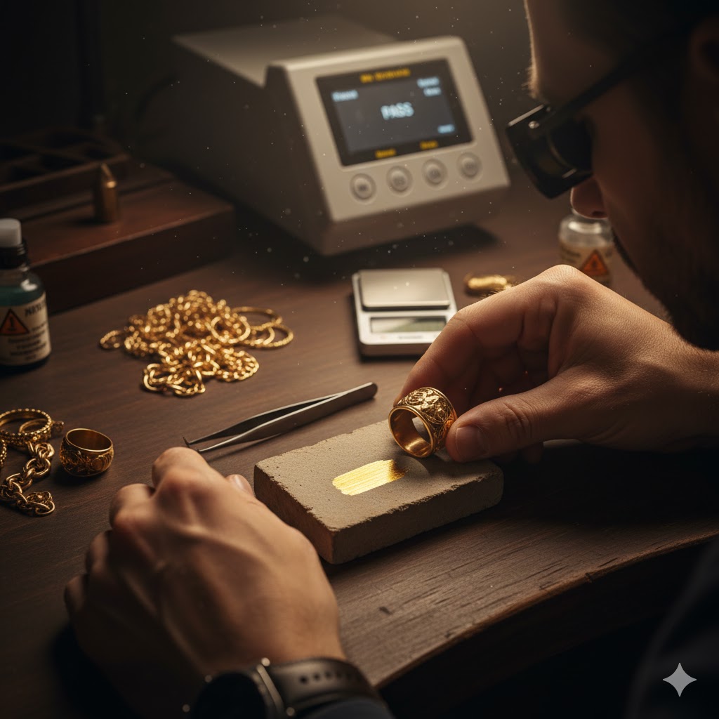 كيف تميز الذهب المغشوش؟