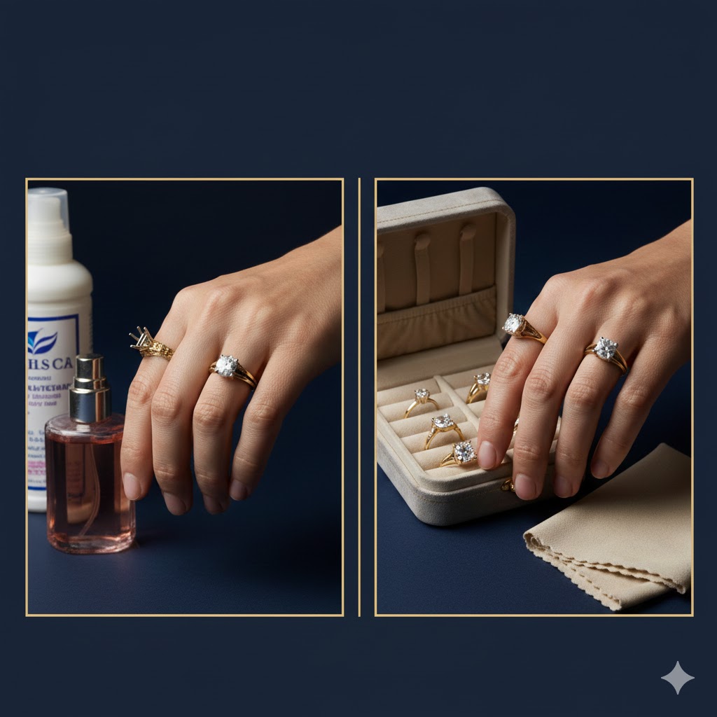 خمسة أخطاء شائعة تدمر خواتمك الذهبية (وطرق تجنبها).